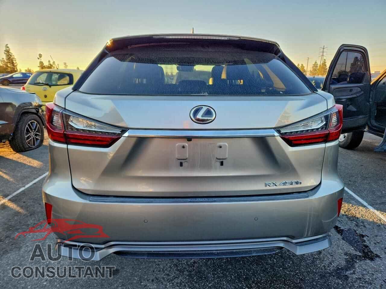 LEXUS RX450 2017 - 2T2BGMCA6HC020184