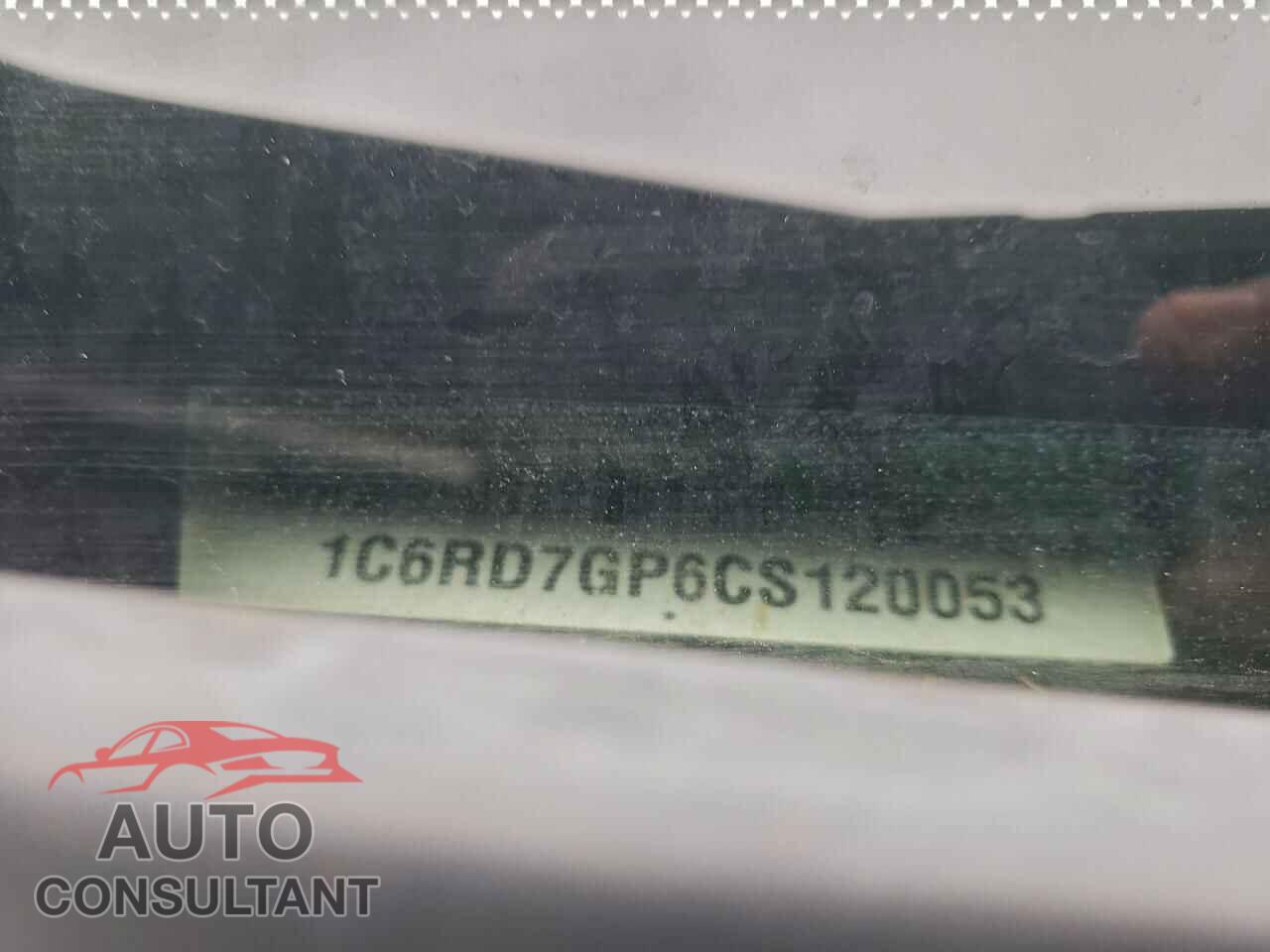 DODGE RAM 1500 2012 - 1C6RD7GP6CS120053