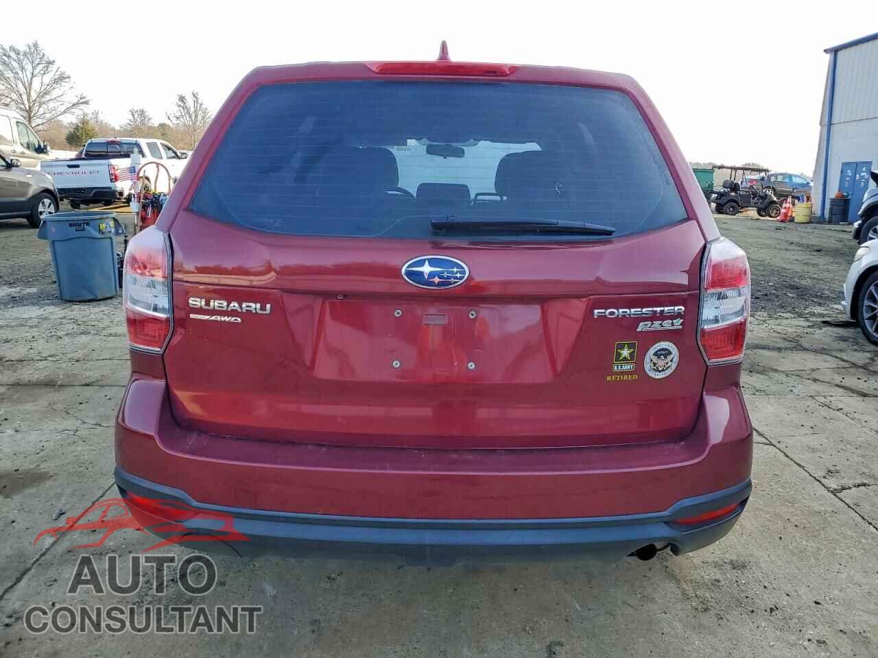 SUBARU FORESTER 2016 - JF2SJAAC3GH485641