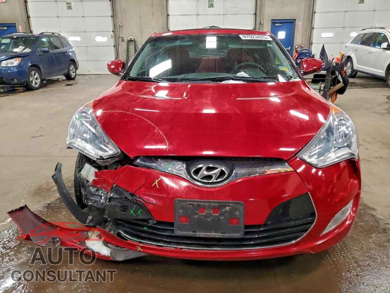 HYUNDAI VELOSTER 2012 - KMHTC6AD2CU032269