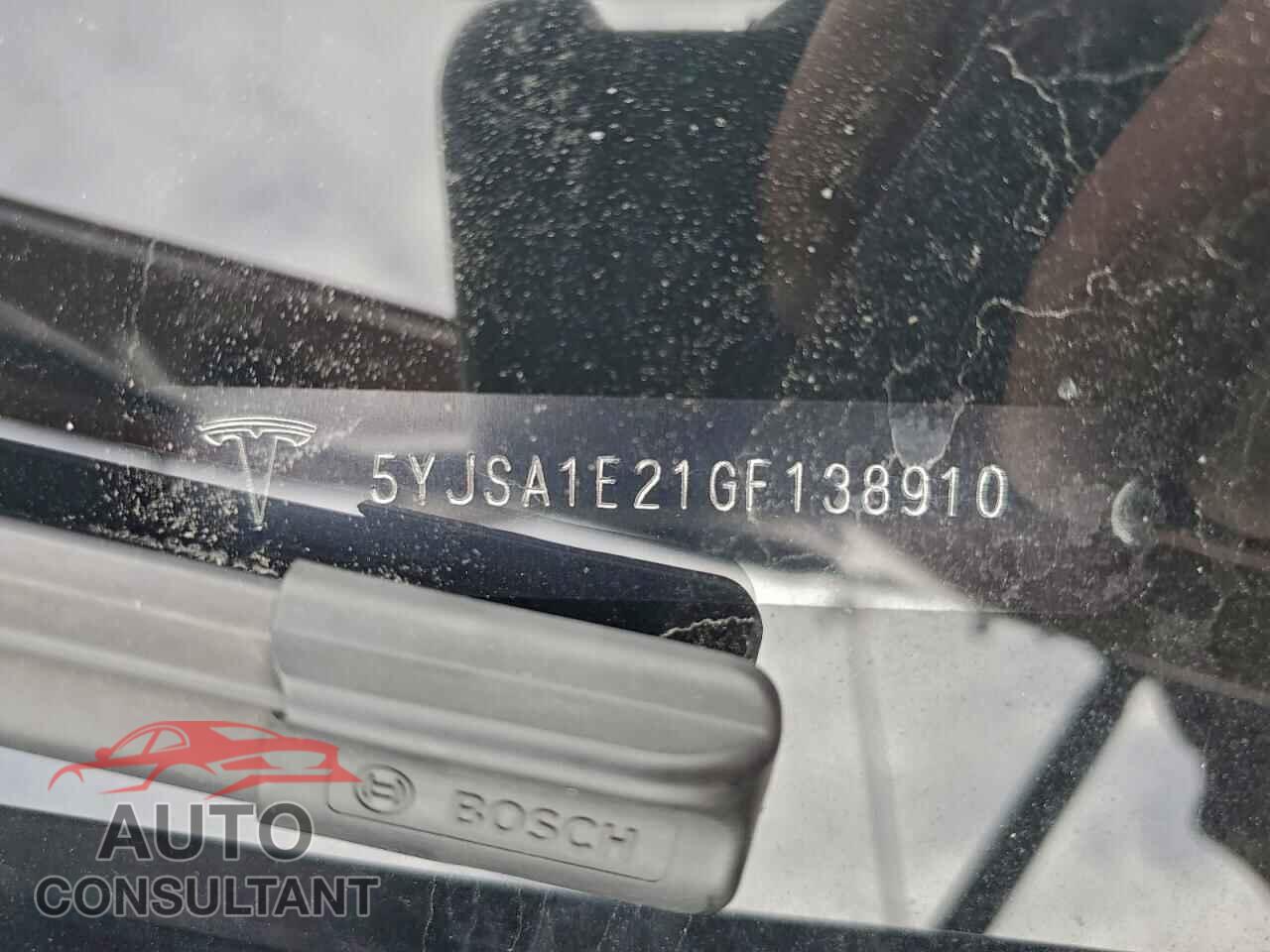 TESLA MODEL S 2016 - 5YJSA1E21GF138910