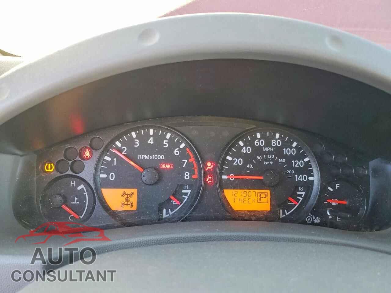NISSAN FRONTIER 2012 - 1N6AD0EV5CC459683