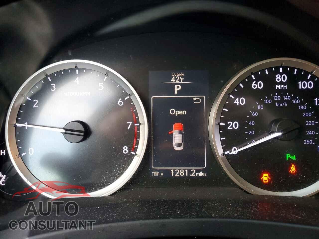 LEXUS IS 2015 - JTHBF1D28F5074446