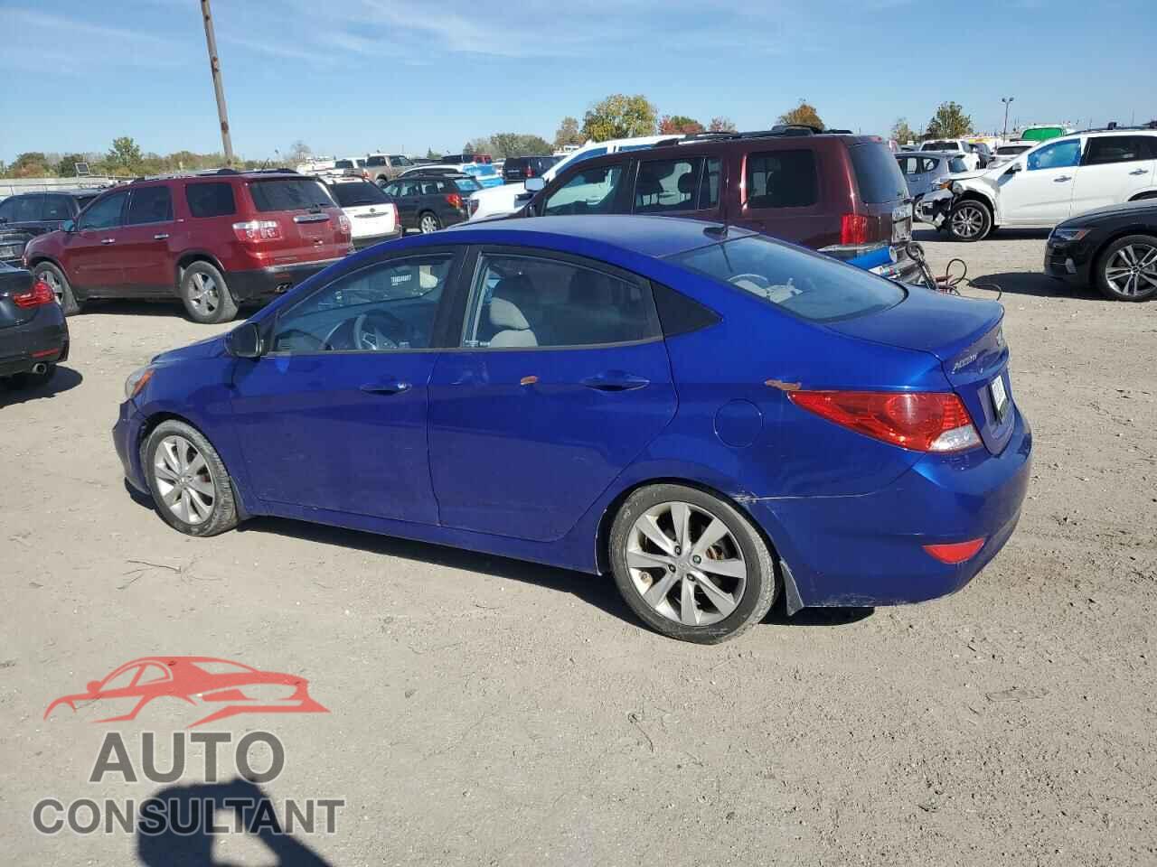 HYUNDAI ACCENT 2012 - KMHCU4AE3CU072404