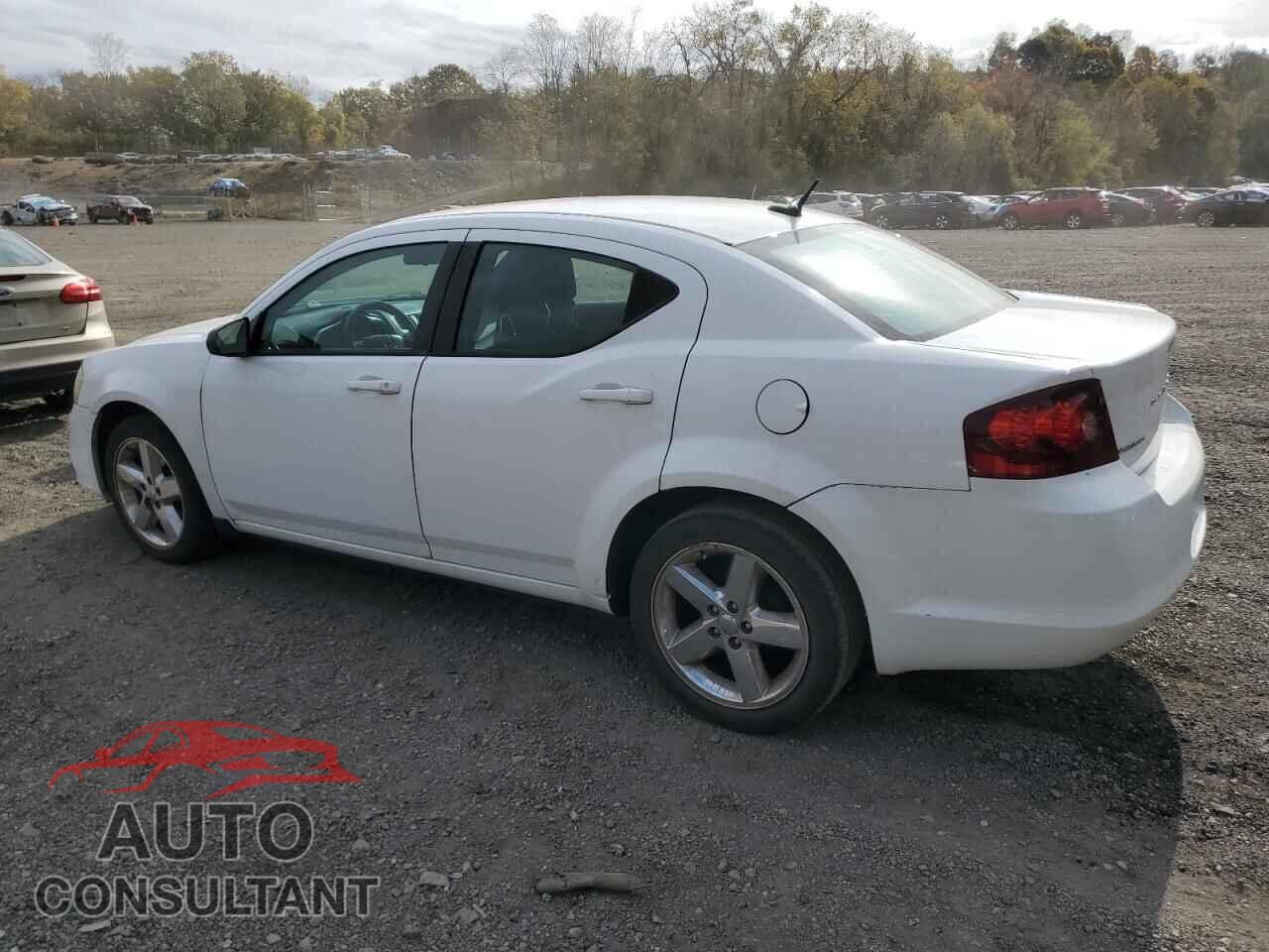 DODGE AVENGER 2012 - 1C3CDZAB4CN182416