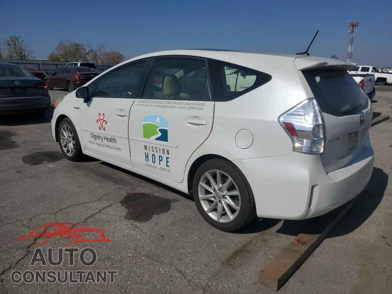 TOYOTA PRIUS 2014 - JTDZN3EU8EJ014607