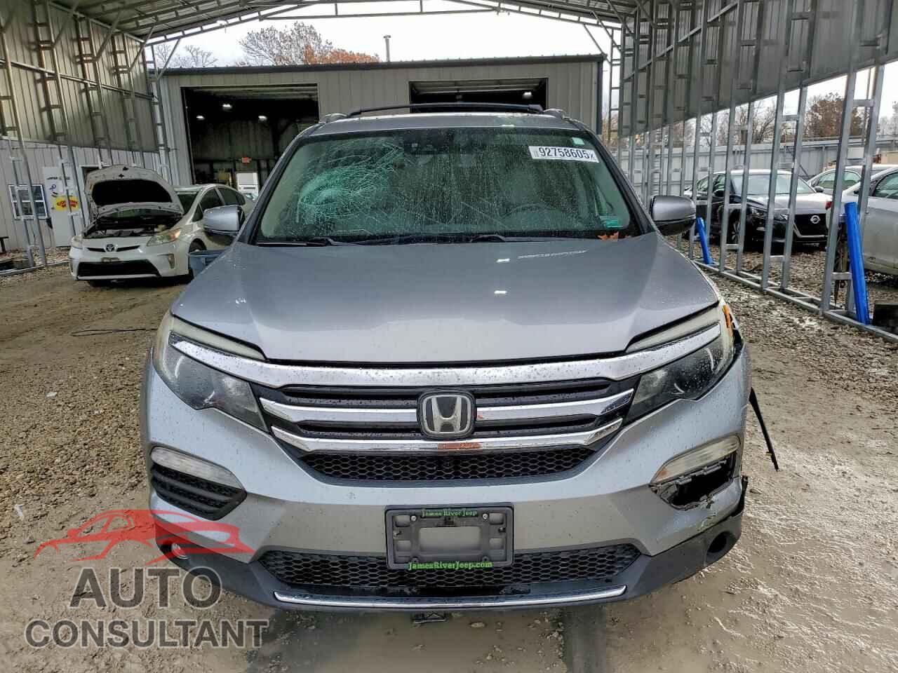 HONDA PILOT 2017 - 5FNYF6H07HB056524
