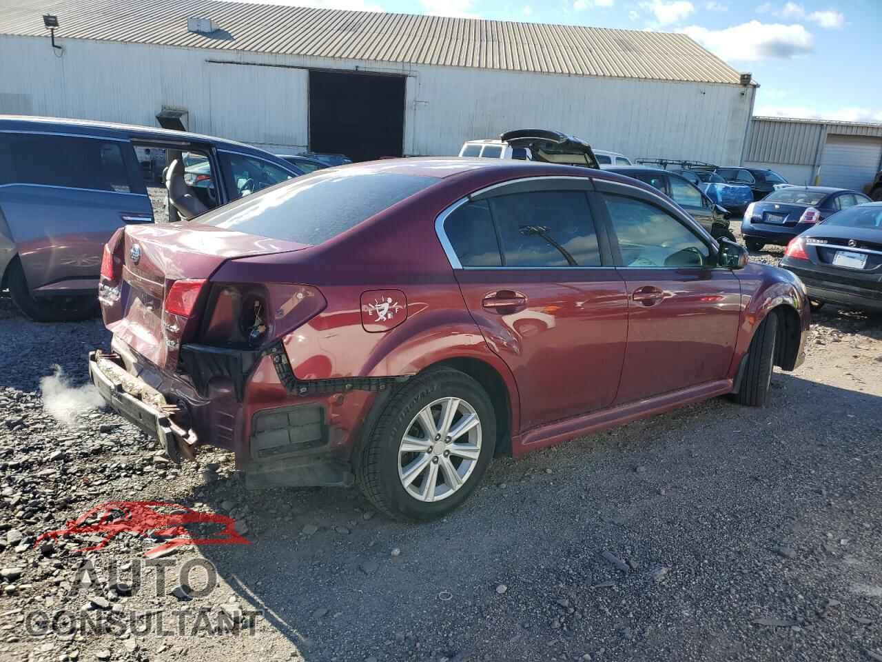 SUBARU LEGACY 2011 - 4S3BMBC62B3218015