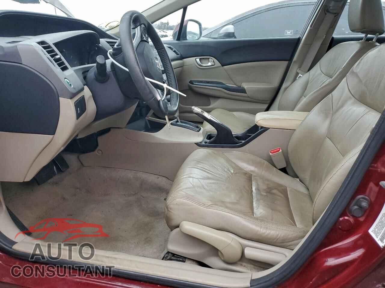 HONDA CIVIC 2012 - 2HGFB2F92CH534186
