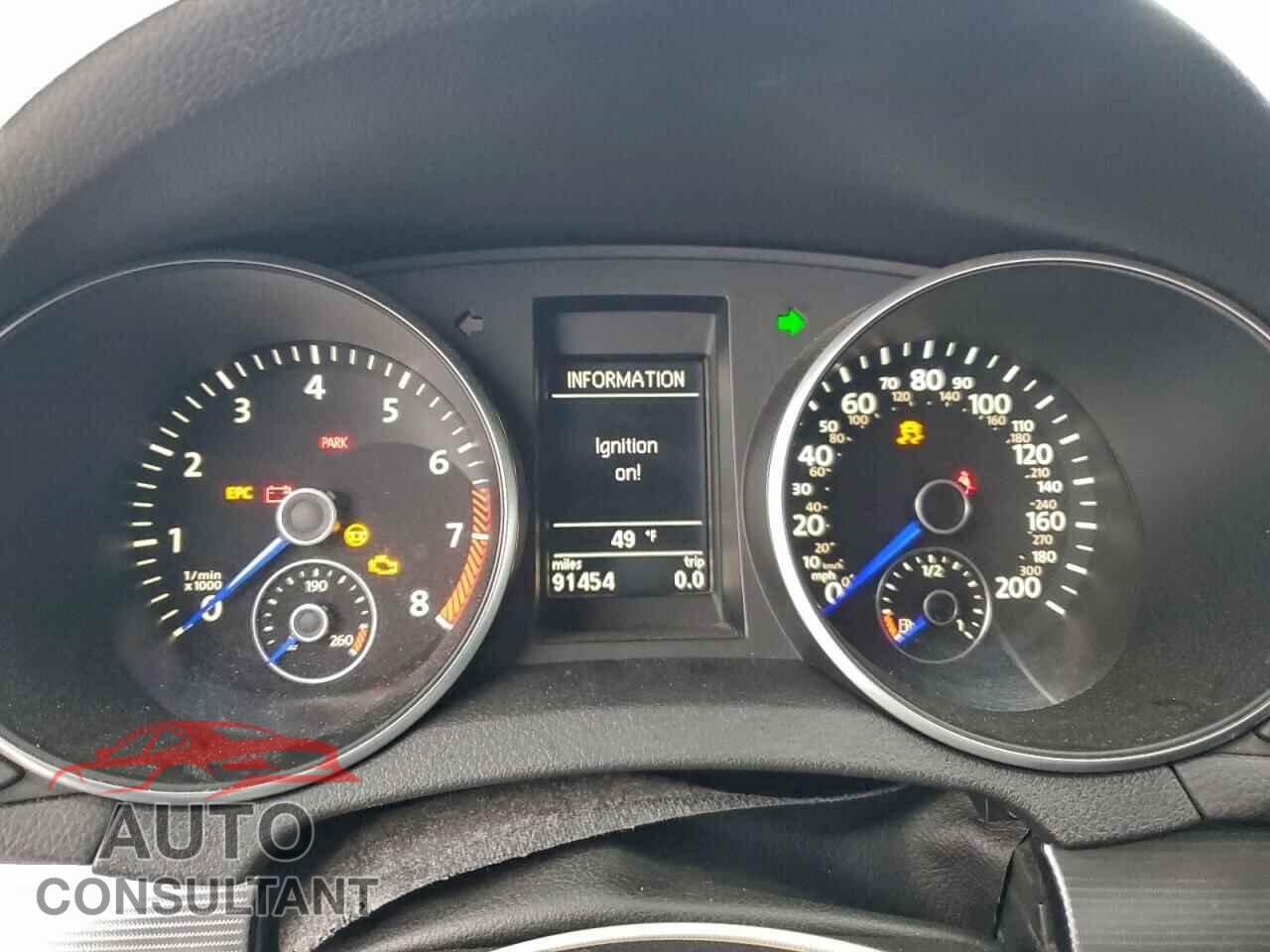 VOLKSWAGEN GOLF 2012 - WVWPF7AJ8CW305941