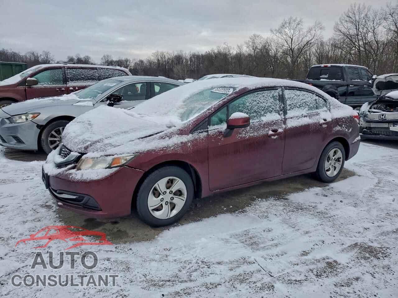 HONDA CIVIC 2013 - 19XFB2F54DE097350