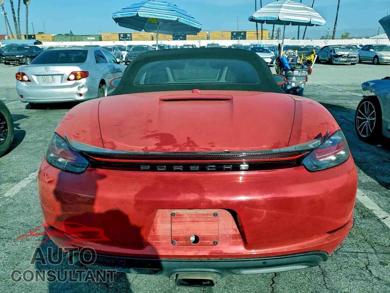 PORSCHE BOXSTER 2021 - WP0CA2A82MS210653