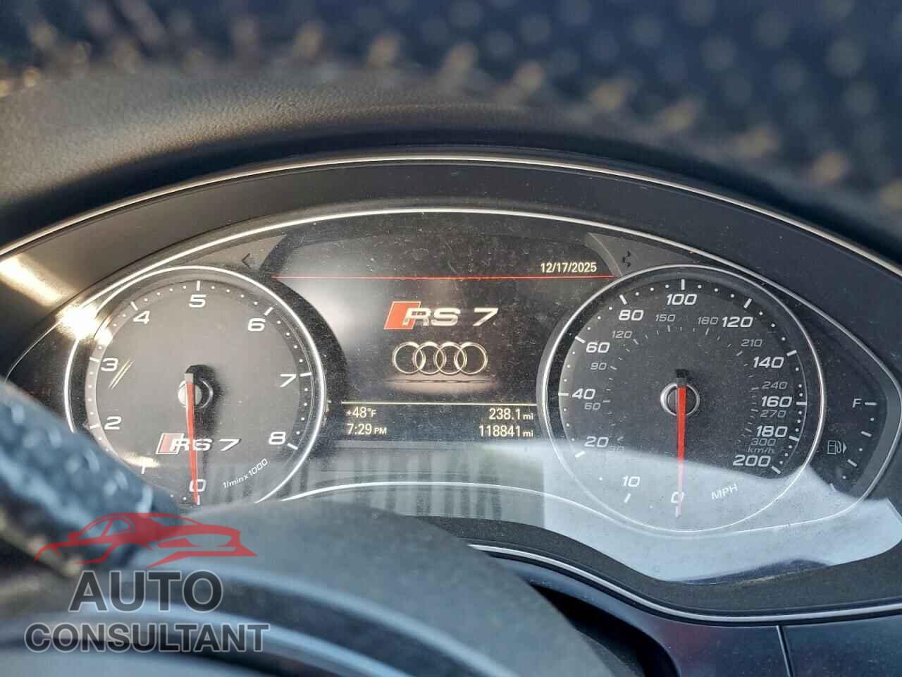 AUDI S7/RS7 2014 - WUAW2CFC8EN902741
