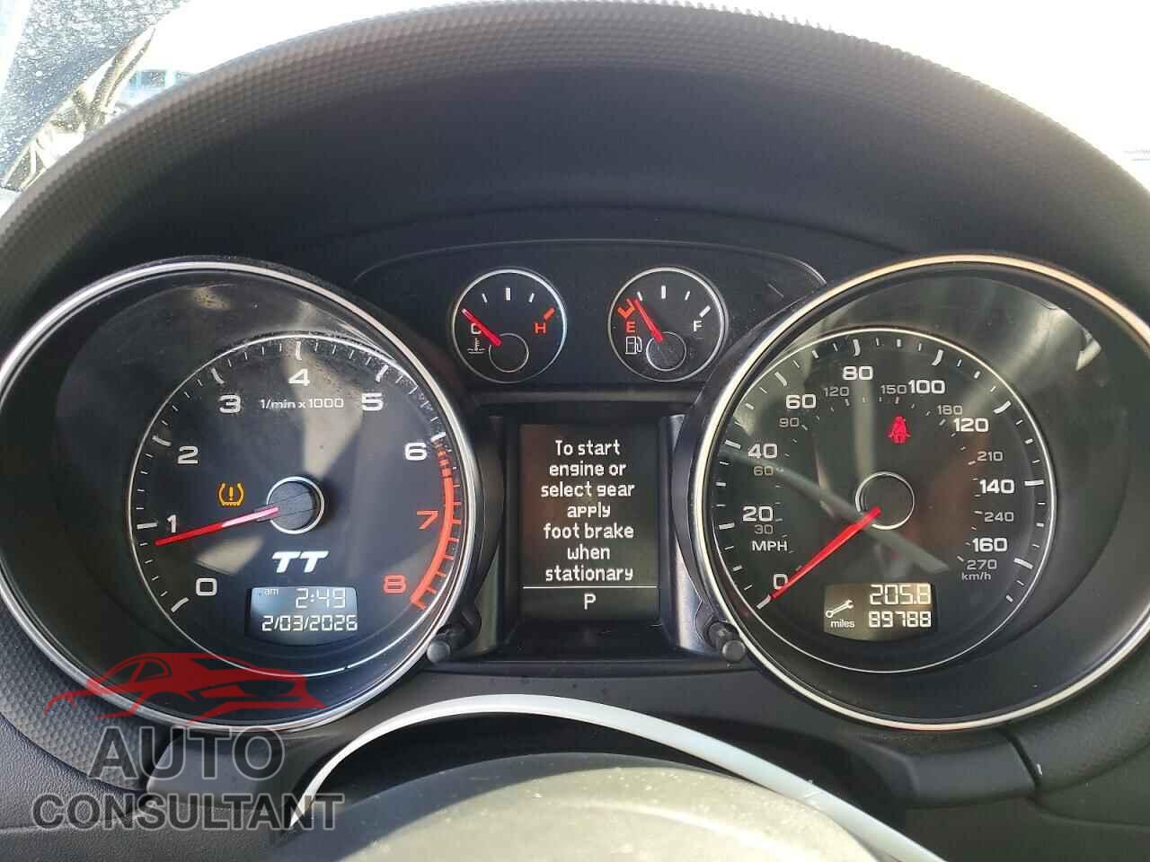 AUDI TT 2012 - TRUBFAFK0C1001398