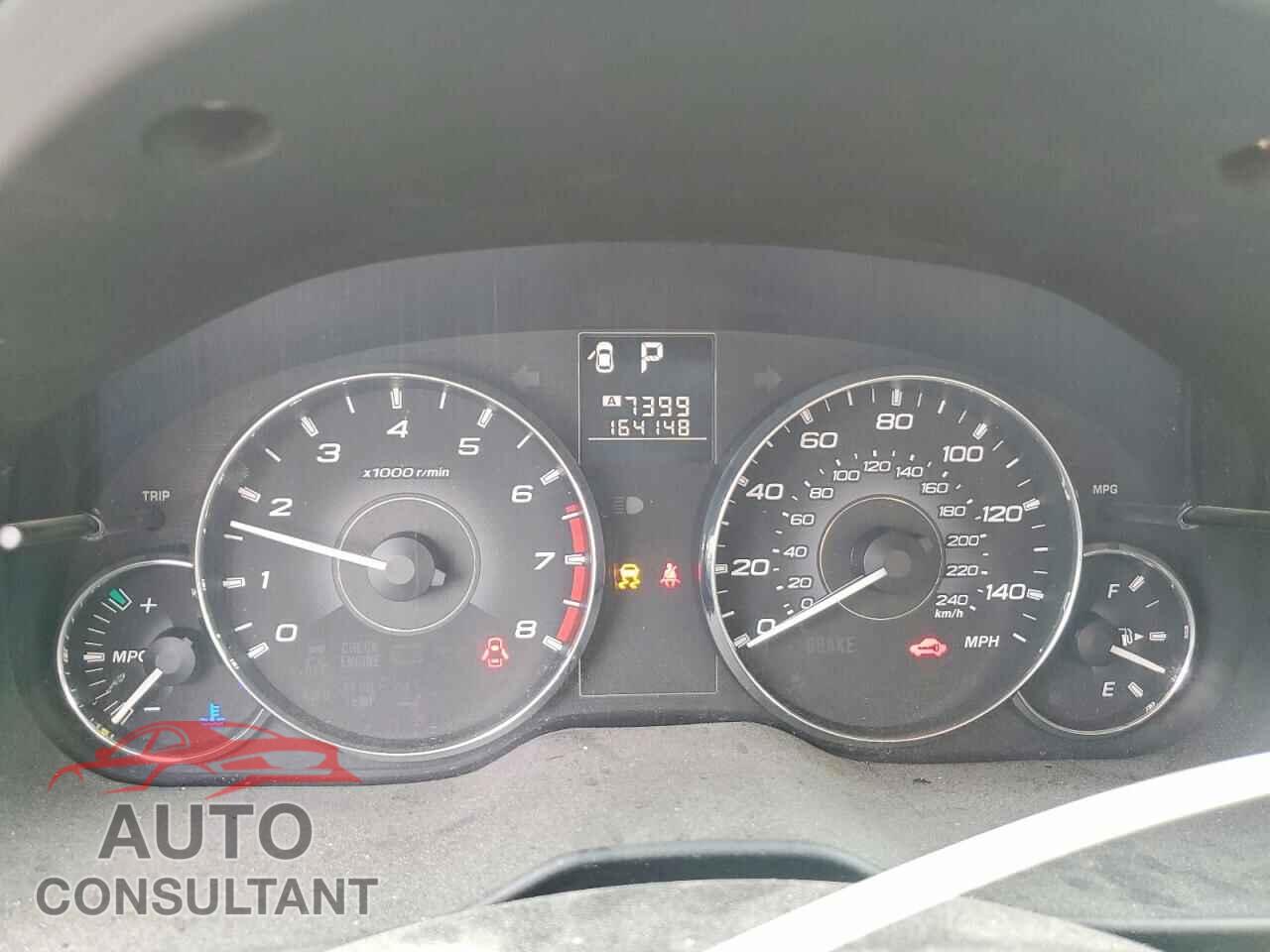 SUBARU OUTBACK 2011 - 4S4BRBKC4B3347507