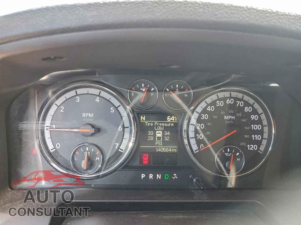 DODGE RAM 1500 2012 - 1C6RD7GTXCS125088
