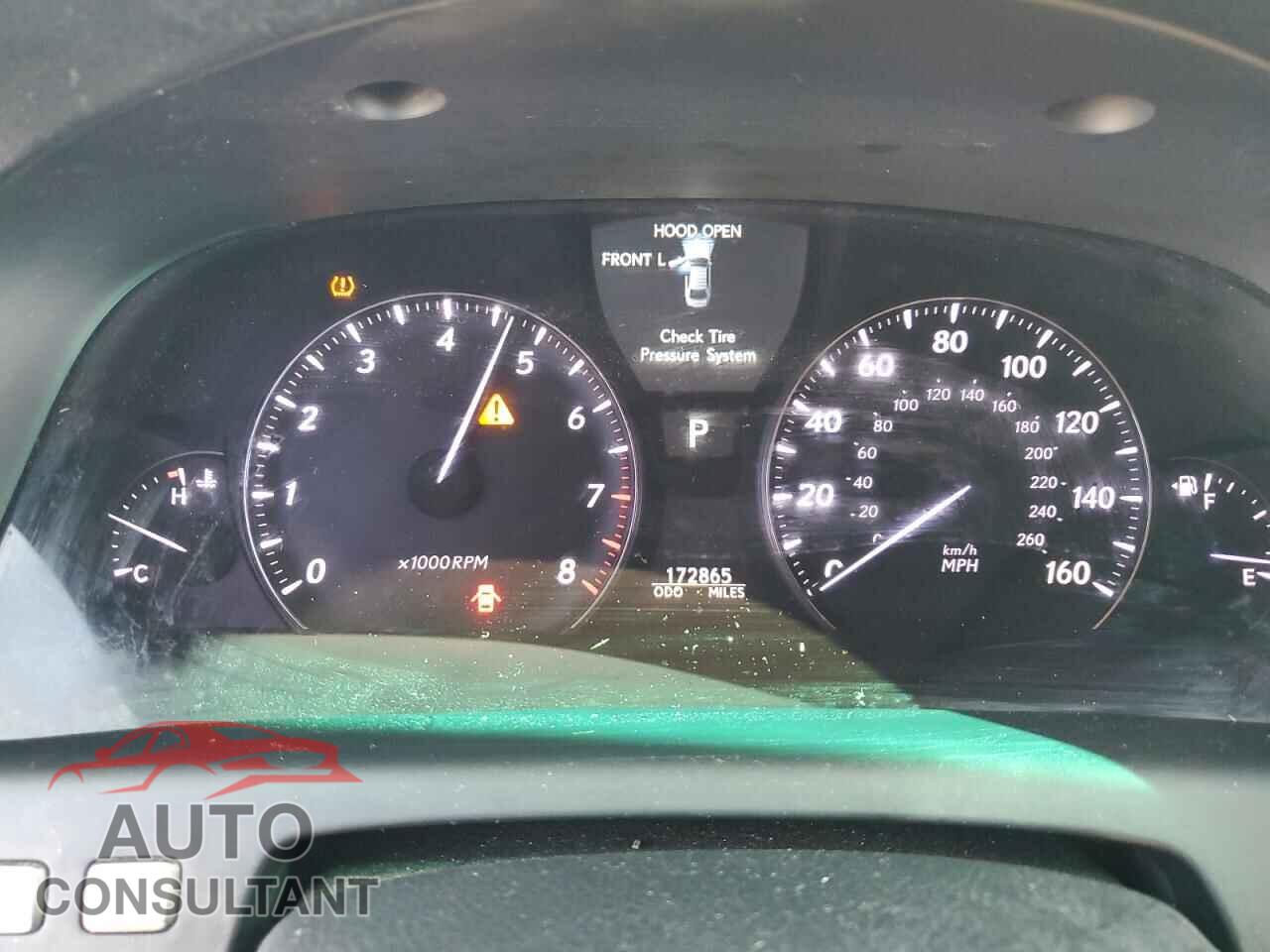 LEXUS LS460 2009 - JTHBL46F595087055