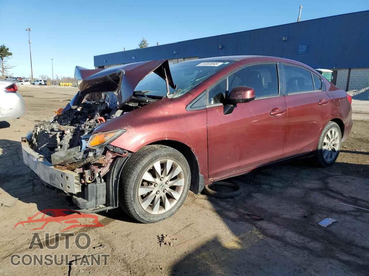 HONDA CIVIC 2012 - 2HGFB2F47CH013436
