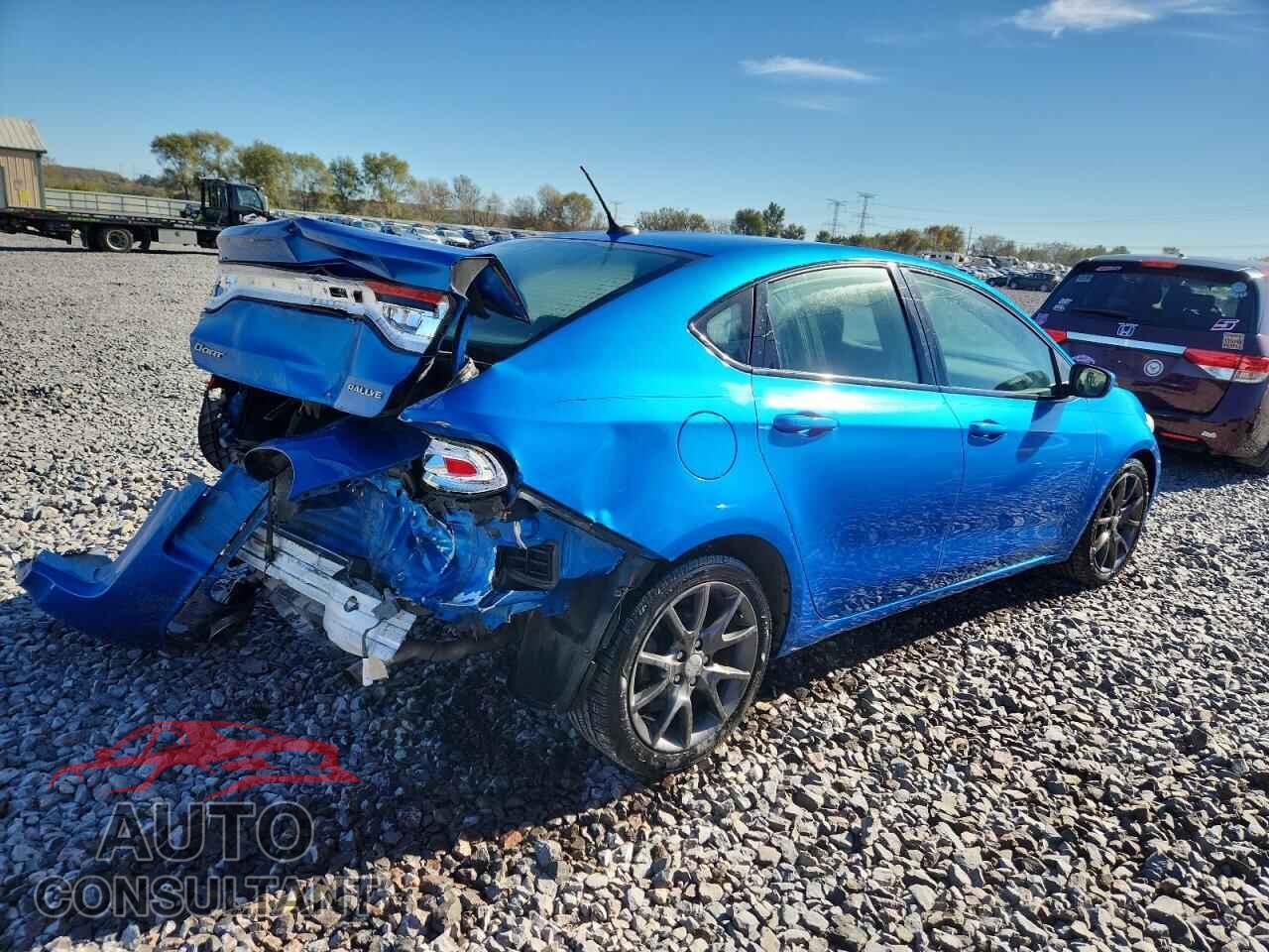 DODGE DART 2015 - 1C3CDFBB6FD421326