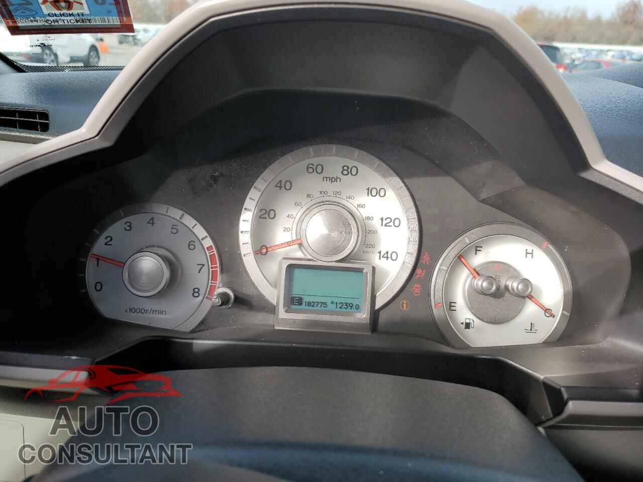 HONDA PILOT 2009 - 5FNYF48989B054155