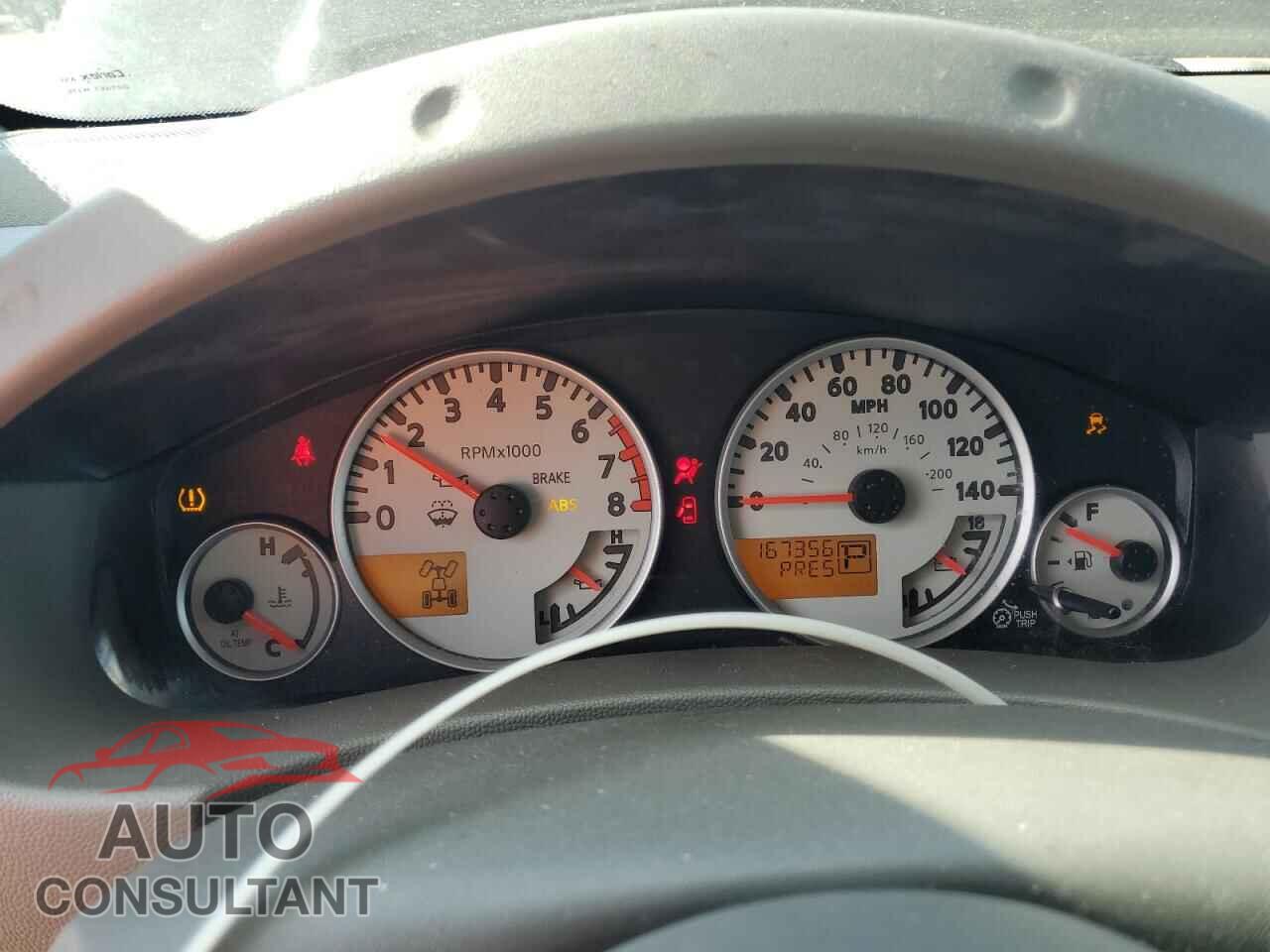 NISSAN FRONTIER 2012 - 1N6AD0EV2CC463593