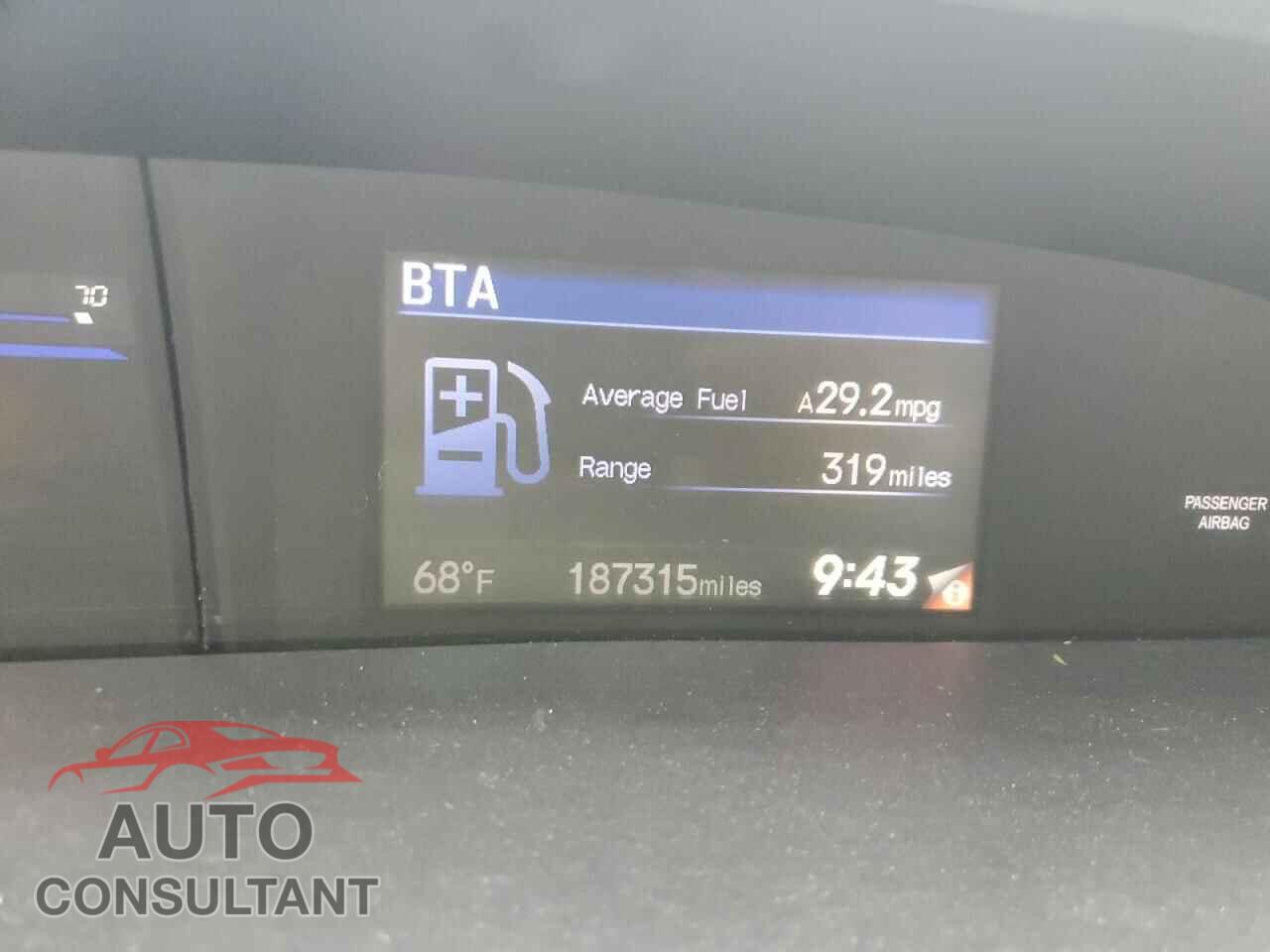 HONDA CIVIC 2013 - 19XFB2F53DE021392