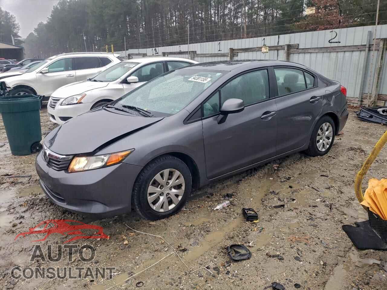HONDA CIVIC 2012 - 19XFB2F55CE358273
