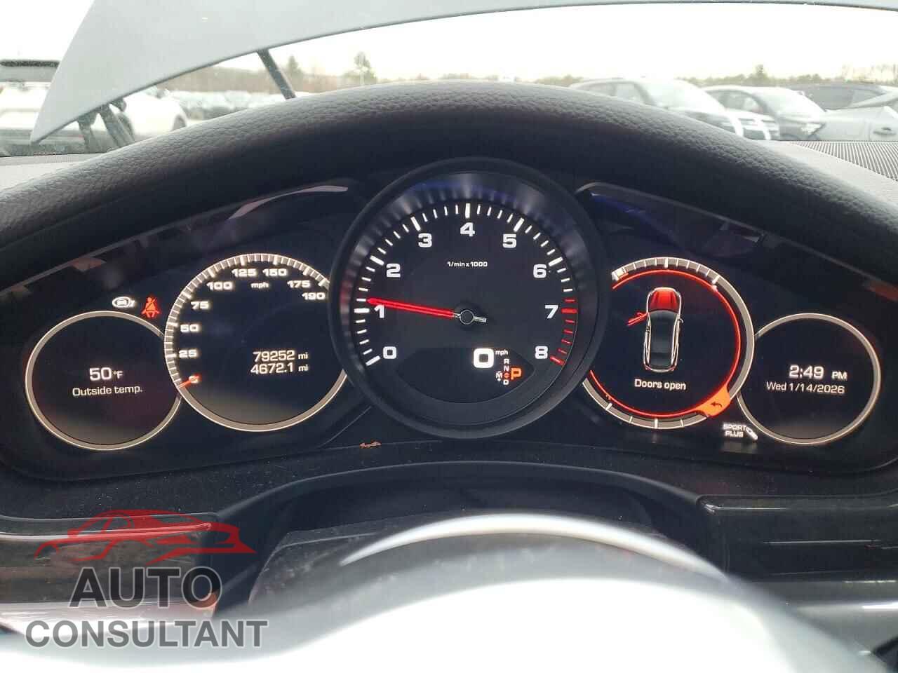 PORSCHE PANAMERA 2017 - WP0AA2A70HL100909