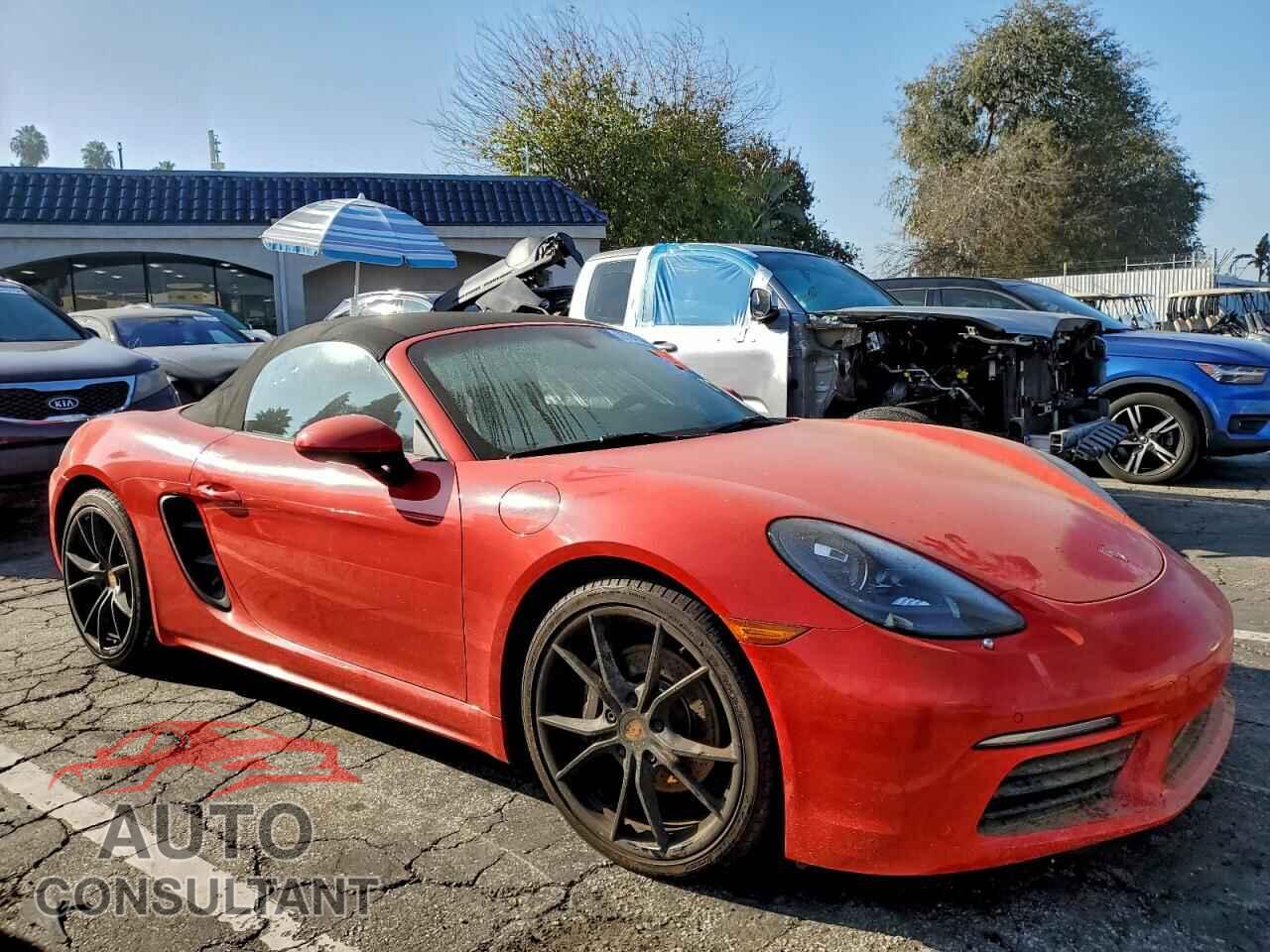 PORSCHE BOXSTER 2021 - WP0CA2A82MS210653
