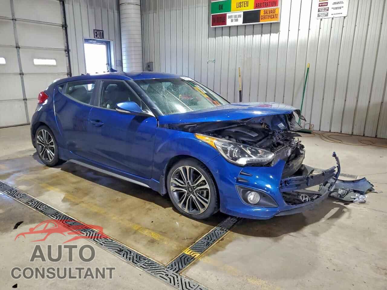 HYUNDAI VELOSTER 2016 - KMHTC6AE8GU292013