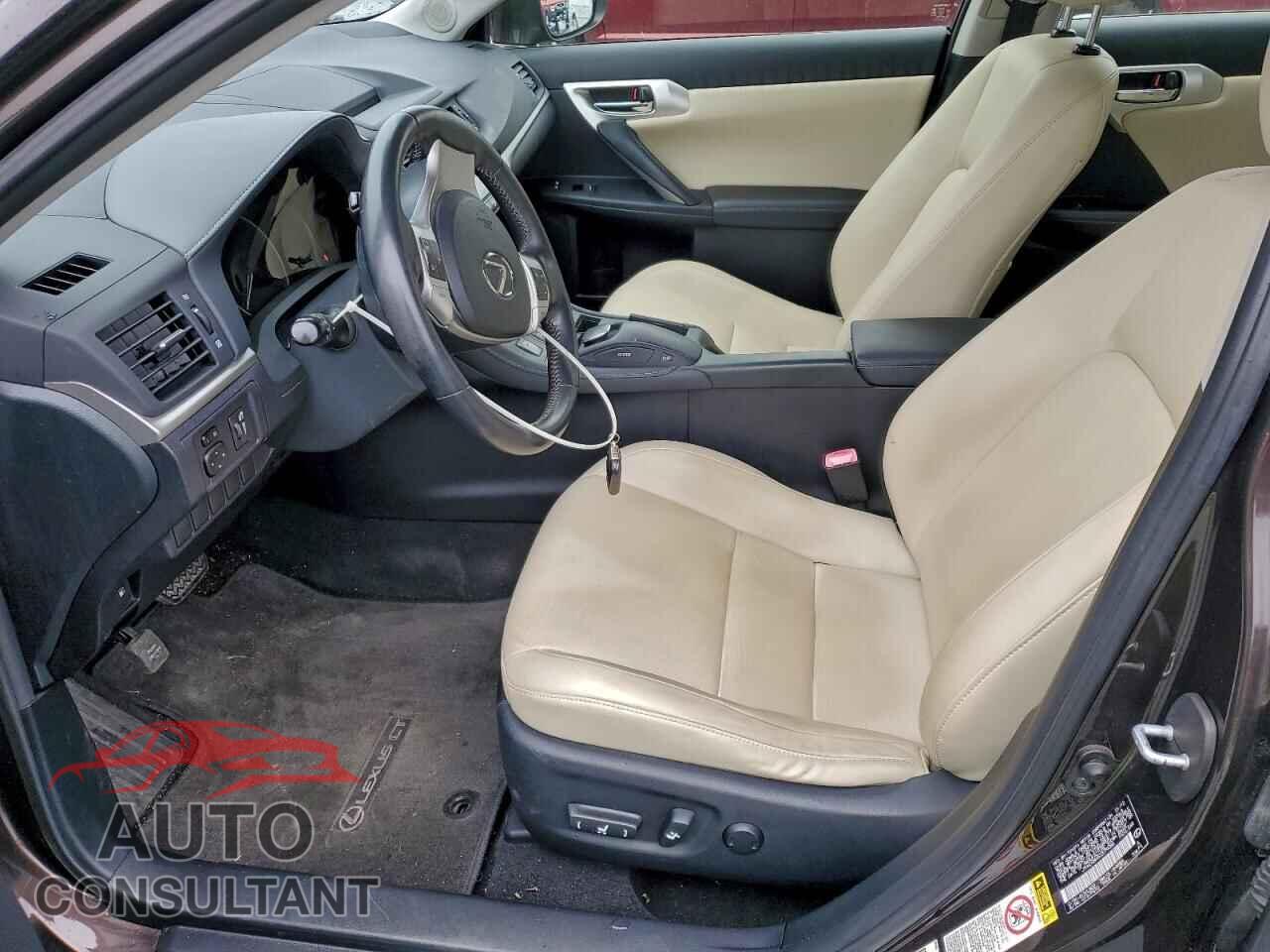 LEXUS CT 200 2012 - JTHKD5BH5C2079086