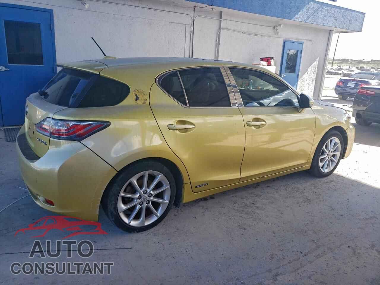 LEXUS CT 200 2011 - JTHKD5BH4B2029892