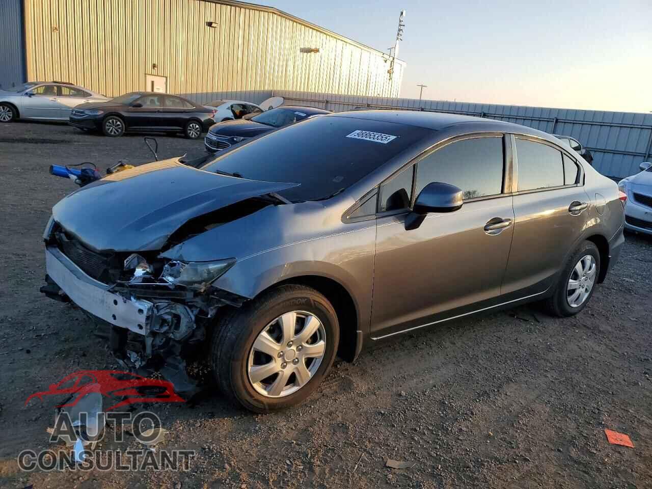 HONDA CIVIC 2013 - 19XFB2F55DE246686
