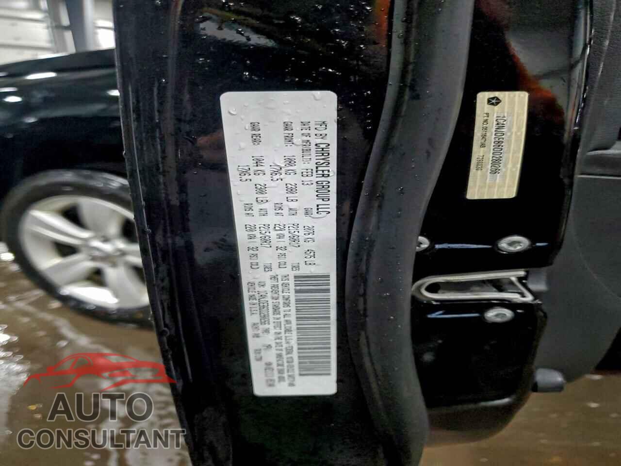 JEEP COMPASS 2013 - 1C4NJDEB6DD280266
