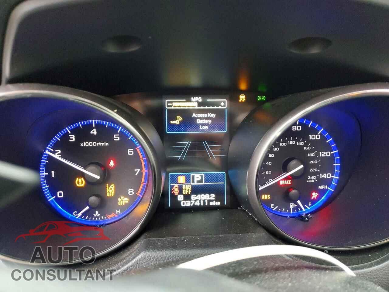 SUBARU OUTBACK 2018 - 4S4BSANC9J3298099