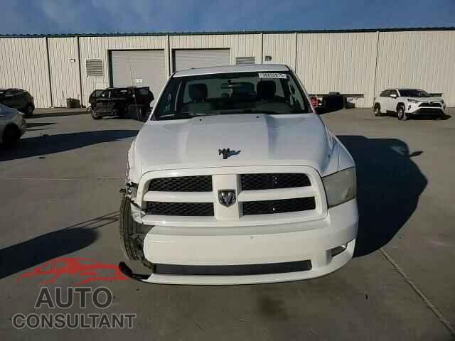 DODGE RAM 1500 2012 - 3C6JD6AT1CG117694