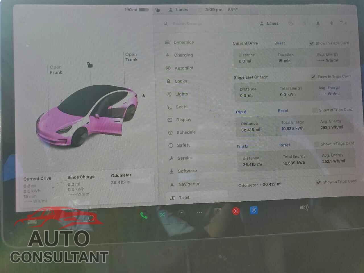 TESLA MODEL 3 2022 - 5YJ3E1EB2NF110247