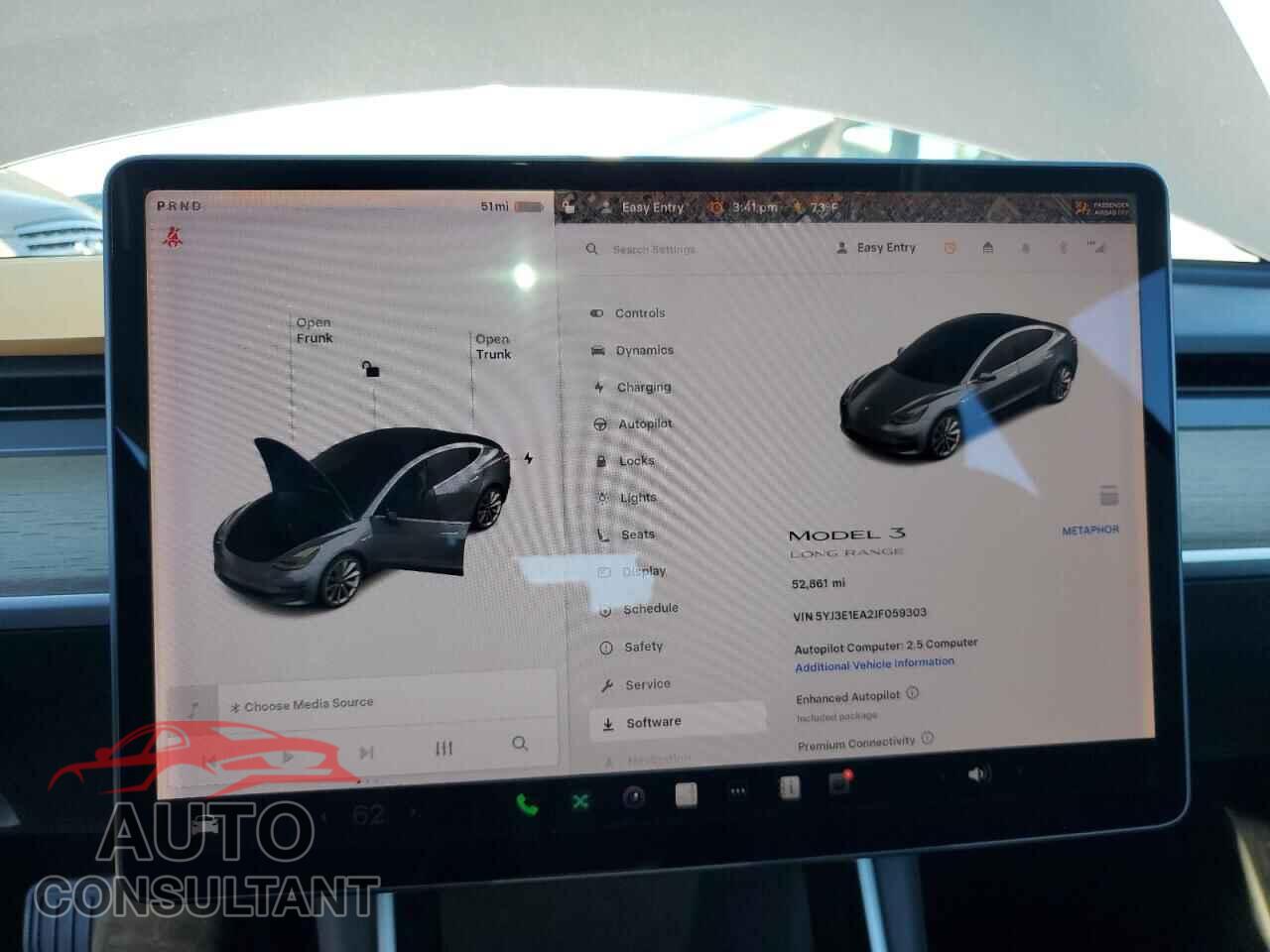 TESLA MODEL 3 2018 - 5YJ3E1EA2JF059303
