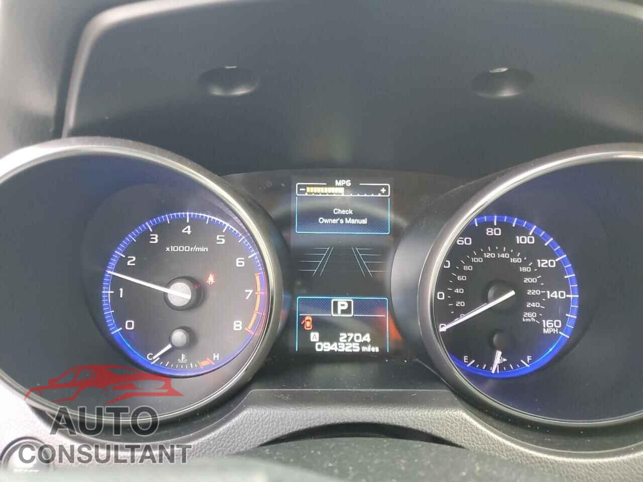 SUBARU OUTBACK 2017 - 4S4BSETC2H3386528