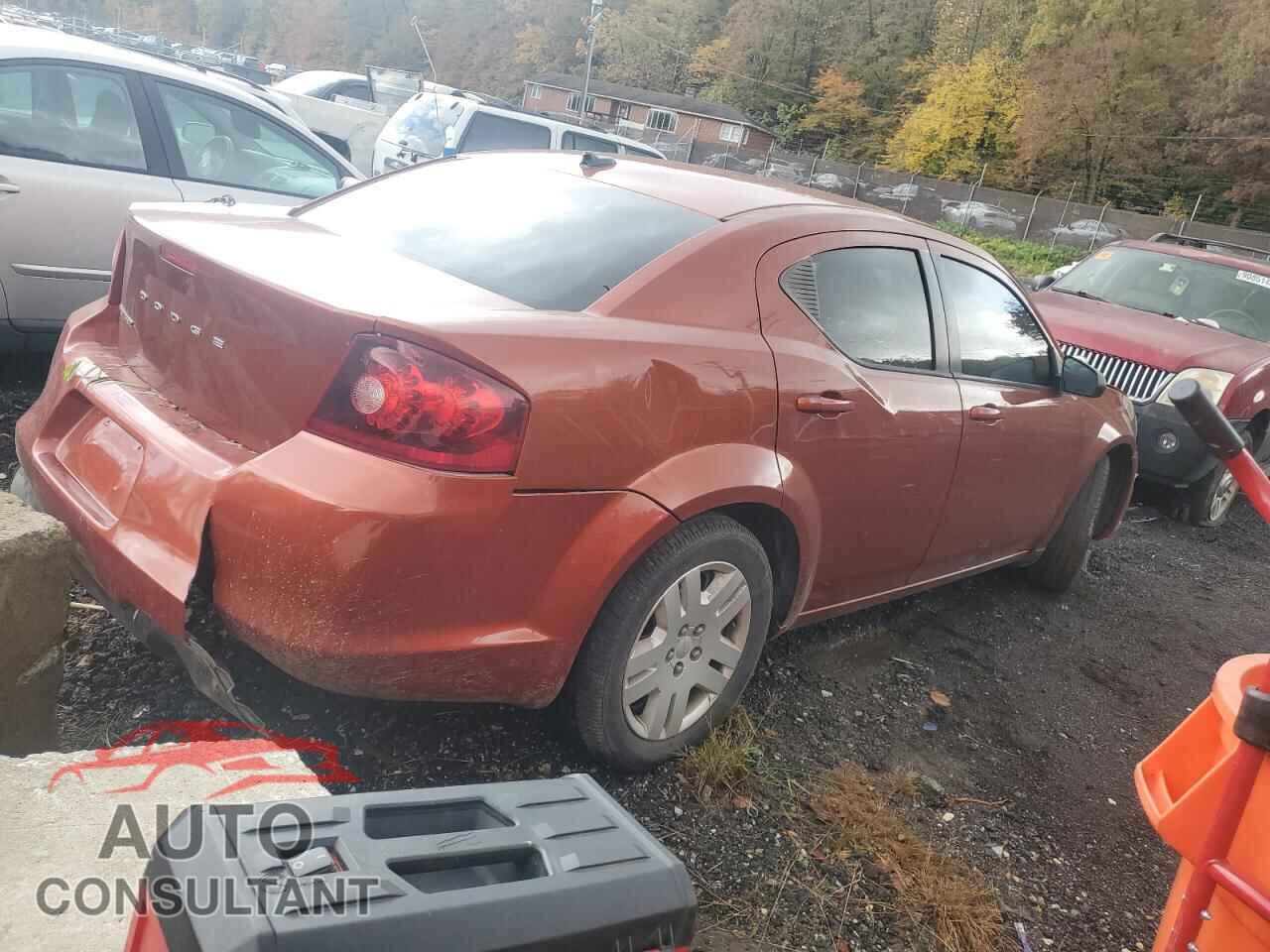 DODGE AVENGER 2012 - 1C3CDZAB2CN272664