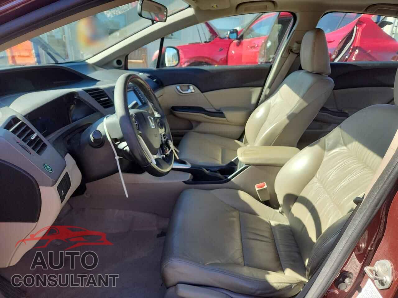 HONDA CIVIC 2012 - 19XFB2F90CE053735