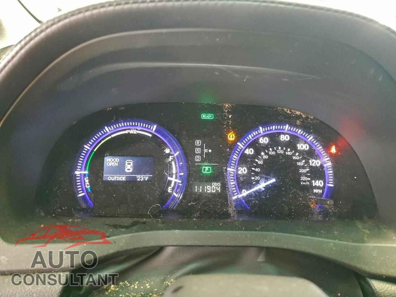 LEXUS HS 2010 - JTHBB1BAXA2019125