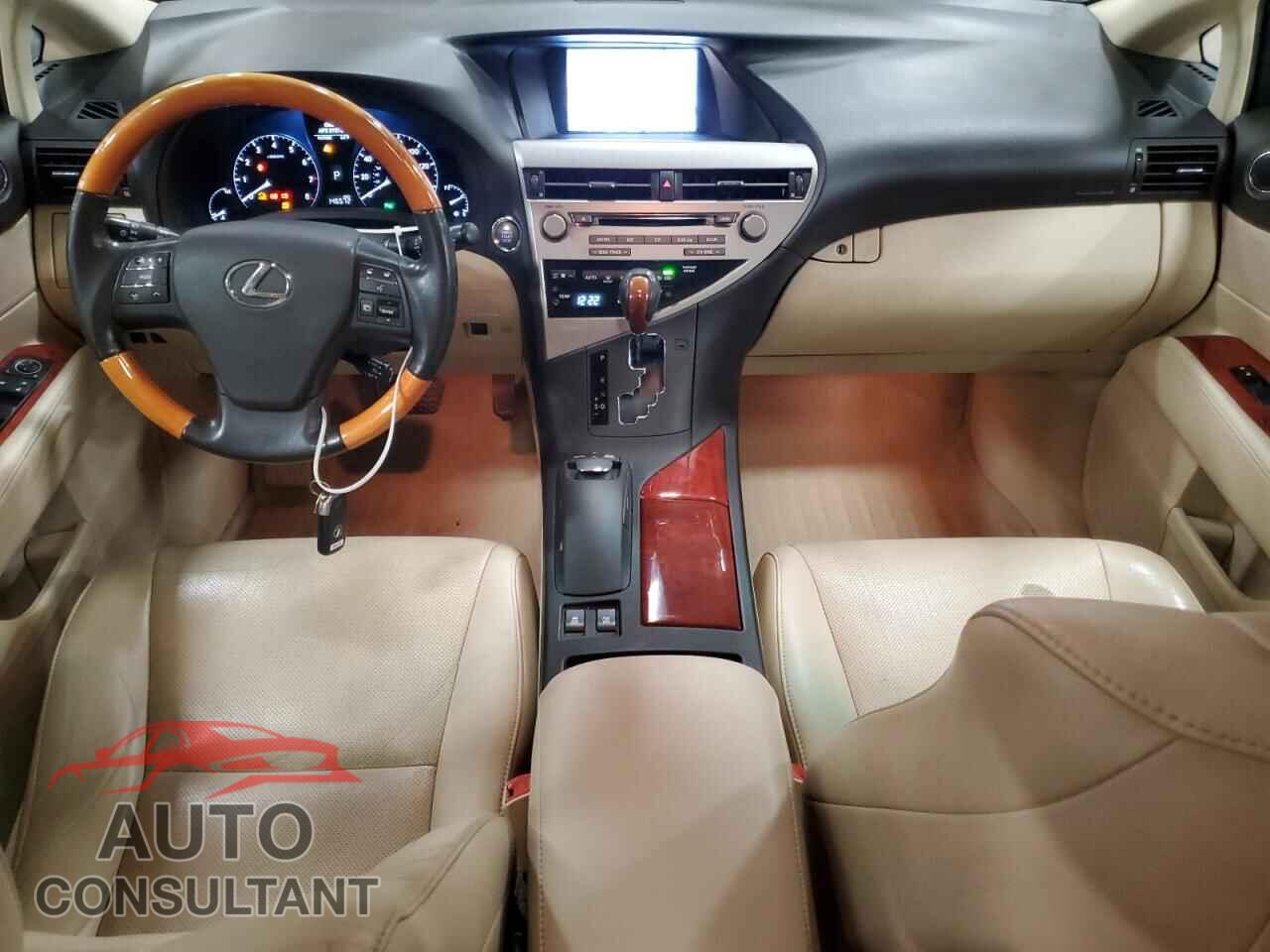 LEXUS RX350 2012 - 2T2BK1BAXCC120943