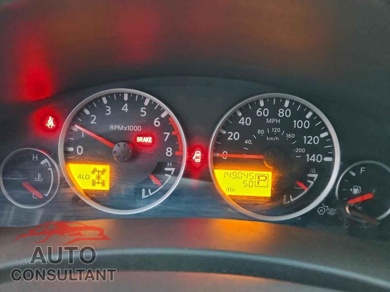 NISSAN FRONTIER 2012 - 1N6AD0EV0CC424601