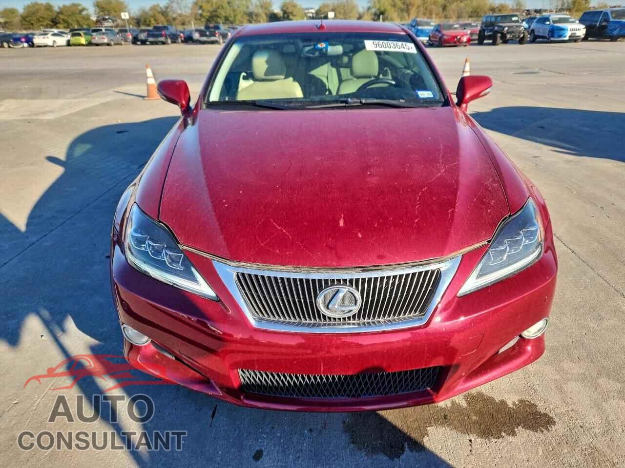 LEXUS IS 2010 - JTHFE2C22A2503635