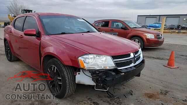 DODGE AVENGER 2012 - 1C3CDZCB0CN147725