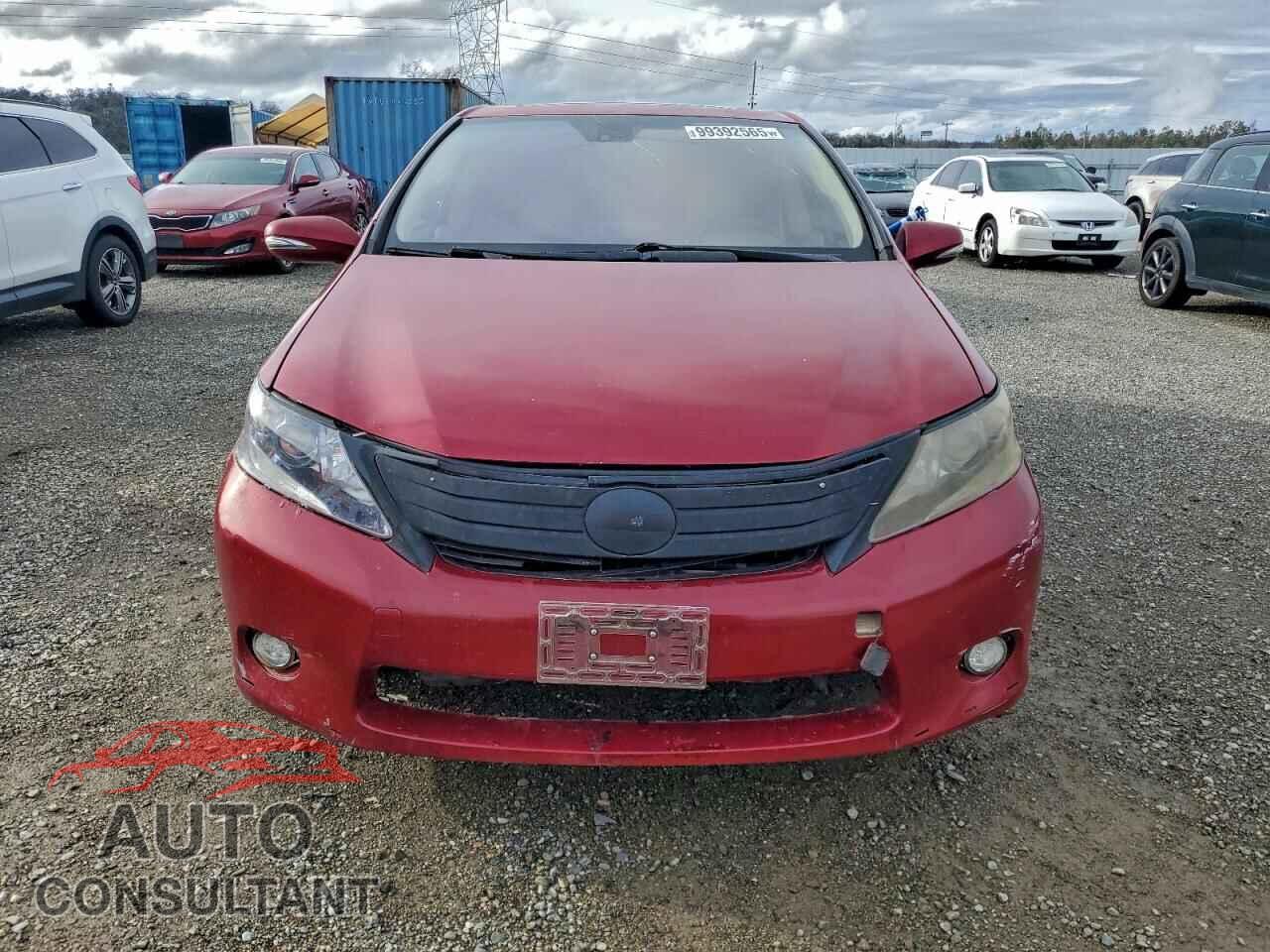 LEXUS HS 2010 - JTHBB1BA3A2019564