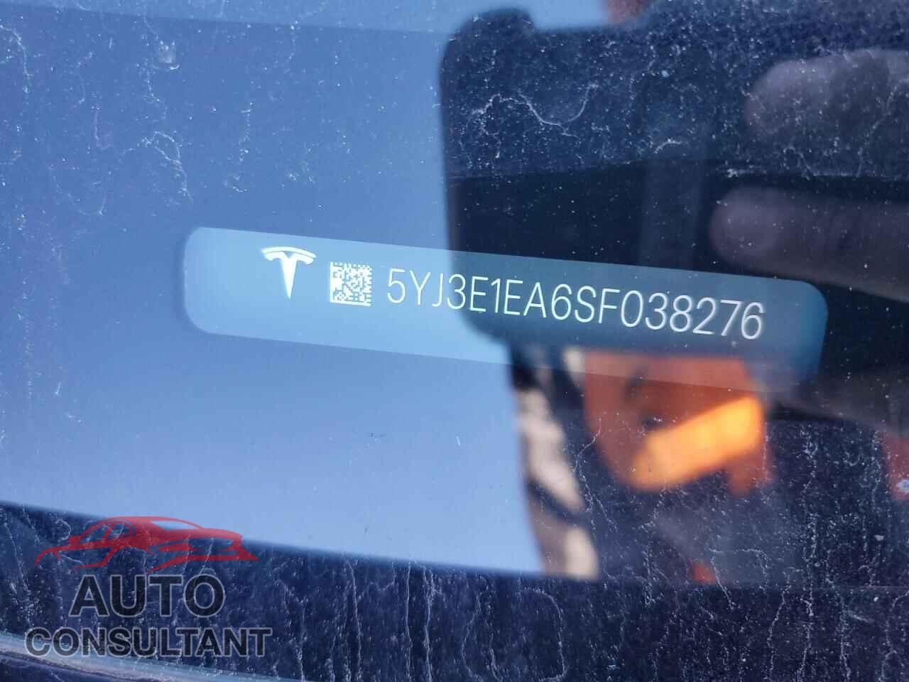 TESLA MODEL 3 2025 - 5YJ3E1EA6SF038276