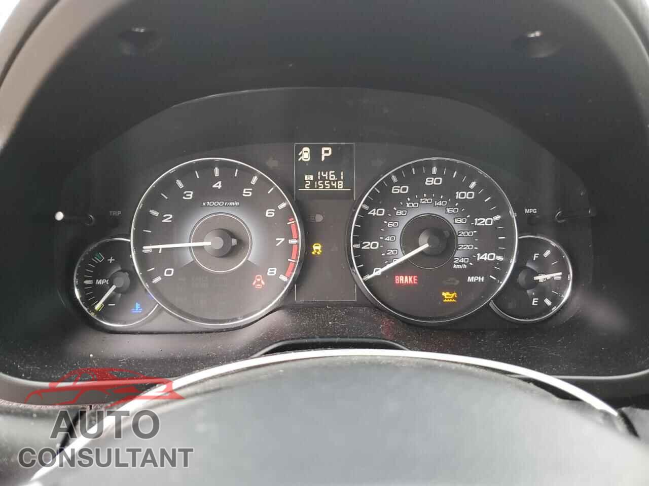 SUBARU OUTBACK 2010 - 4S4BRBKC3A3373014