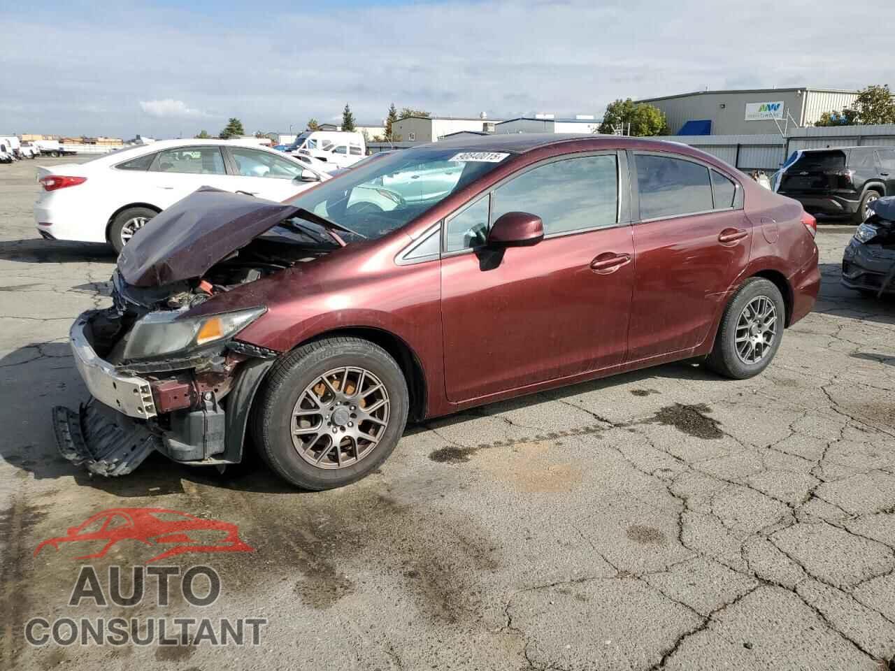 HONDA CIVIC 2013 - 19XFB2F56DE220744